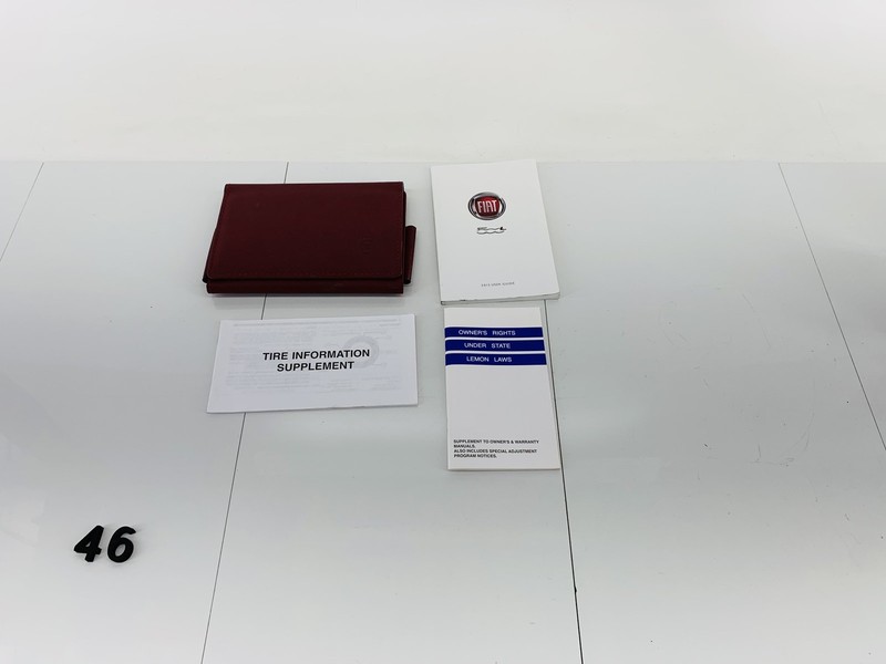 2015 FIAT 500L TREKKING 1.4L L4 OWNERS MANUAL GUIDE BOOK HANDBOOK & CASE OEM