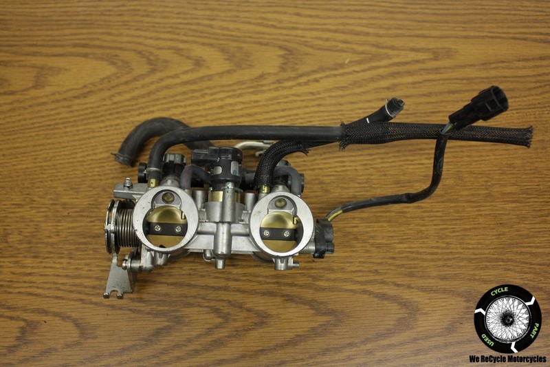 11 SUZUKI AN 650 BURGMAN EXECUTIVE ABS THROTTLE BODY ASSEMBLY W/INJECTORS AN650