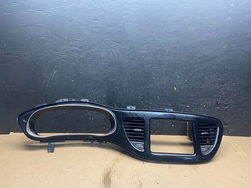 2013 to 2016 Dodge Dart Dash Speedometer Cluster Radio Trim Bezel Black q7271 DG