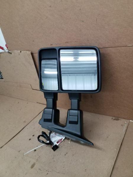 Driver Side View Mirror Power Dual Arms Lamps Fits 08 FORD F250SD PICKUP 237711