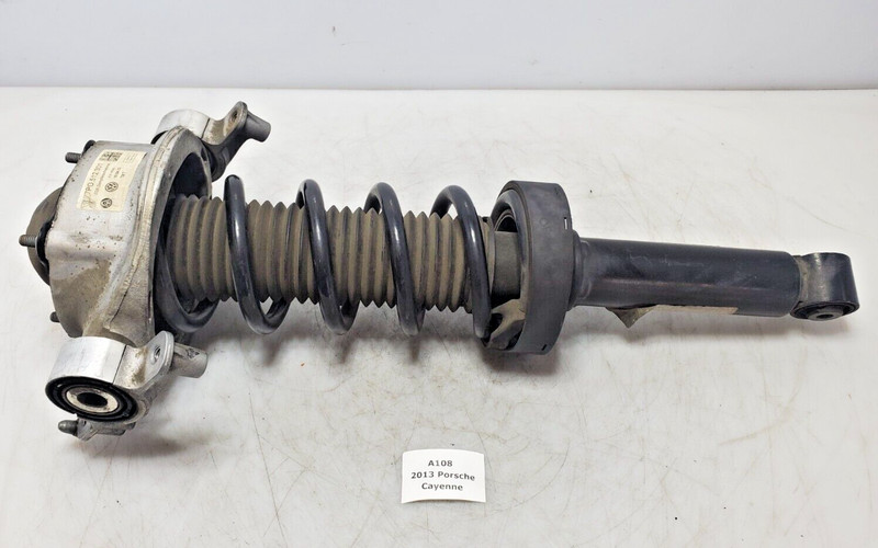 ✅11-18 OEM Porsche Cayenne 958 Rear Left Driver Side Suspension Shock Strut Assy