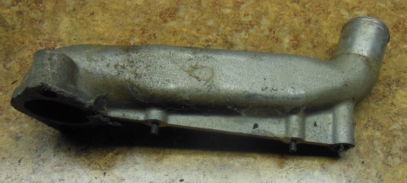 1986 Yamaha VMX540 Vmax VMX 540 Snowmobile Engine Coolant Cylinder Head Rail 86