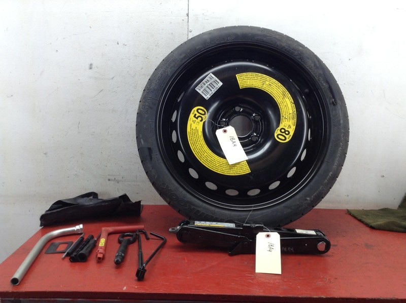 17-19 AUDI A4 19'' SPARE TIRE WHEEL W JACK TOOL SET OEM