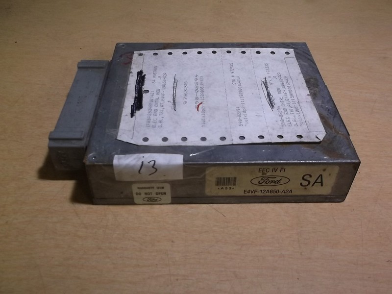 Ford E4VF-12A650-A2A 3.8L ECU ECM Engine Computer Control Module *FREE SHIPPING*