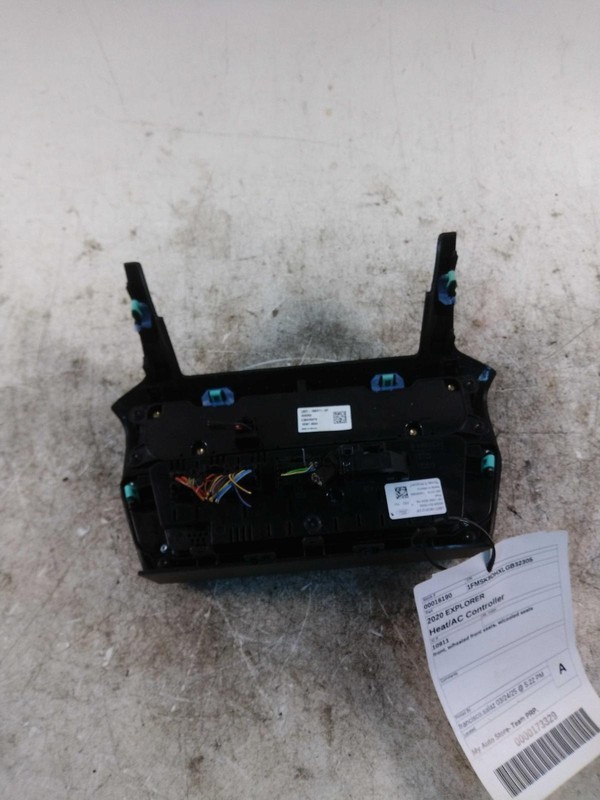2020 Ford Explorer A/C Selector Switch OEM Black 124K Miles CCM351