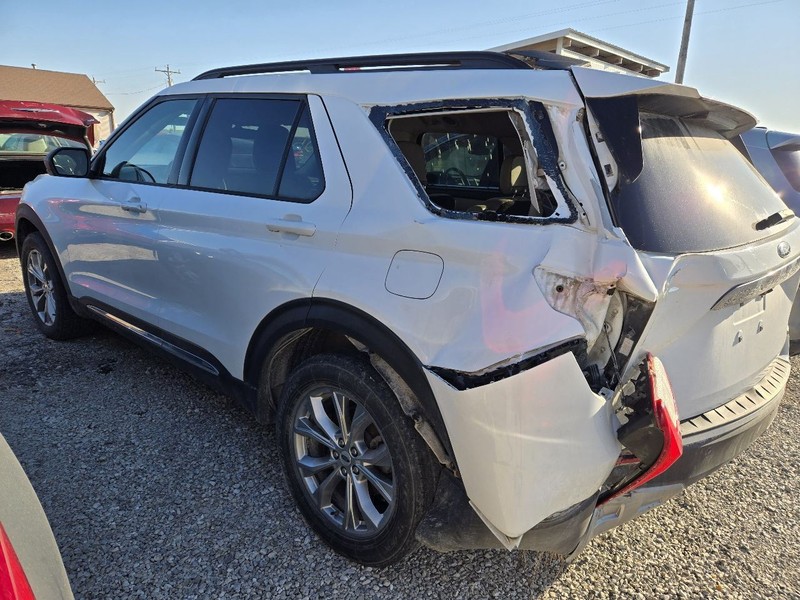 Driver Left Rear Side Door Privacy Tint Glass Fits 20-24 EXPLORER 3573660