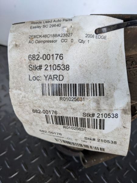 AC Compressor Fits 07-10 EDGE 1025631
