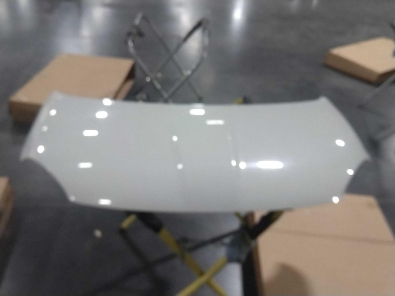 2016 FIAT 500 OEM White Hood Panel - Used, 4DR SUV, 68436913AA, 118K Miles