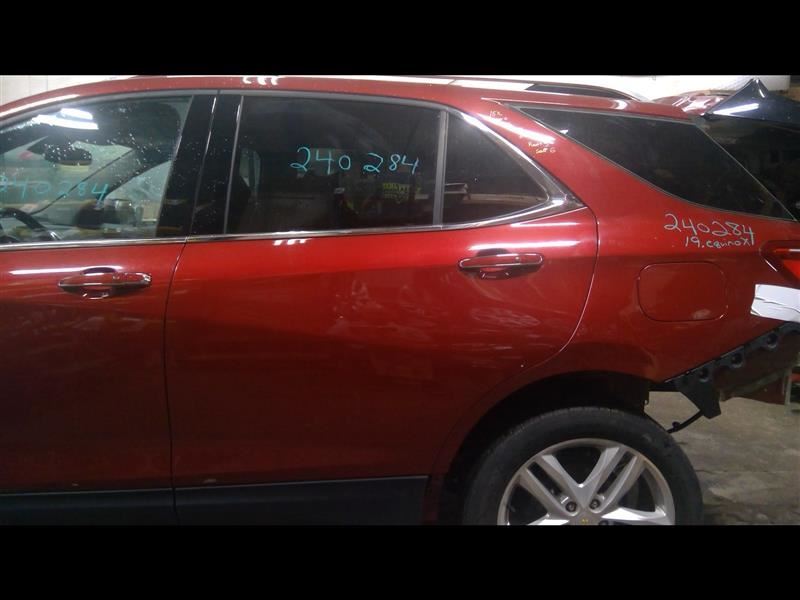 Driver Rear Side Door With Privacy Tint Glass Fits 18-19 EQUINOX 1419009