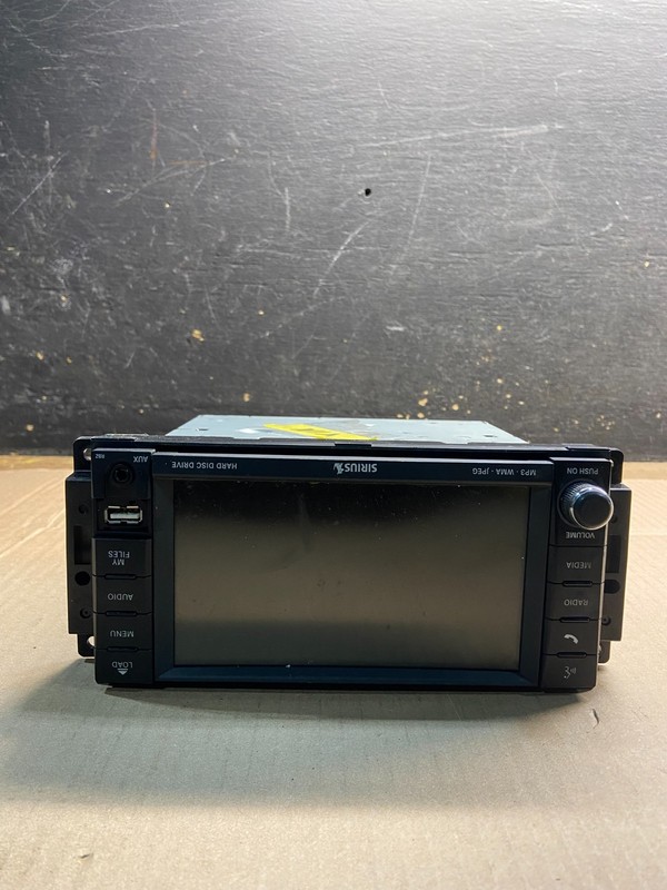 2007 2014 Jeep Dodge Chrysler Screen Display CD Player Satellite Radio Y7553 DG