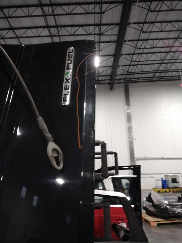 2012 Ford F150 Pickup Tailgate Black OEM BL3Z9940700E Used, Scratches/Dent