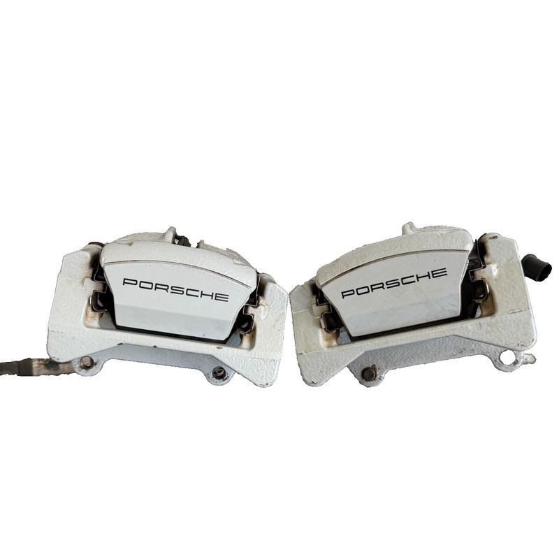 π2015-2018 PORSCHE MACAN S AWD REAR LEFT & RIGHT BRAKE CALIPER SET OF 2 OEM 58K