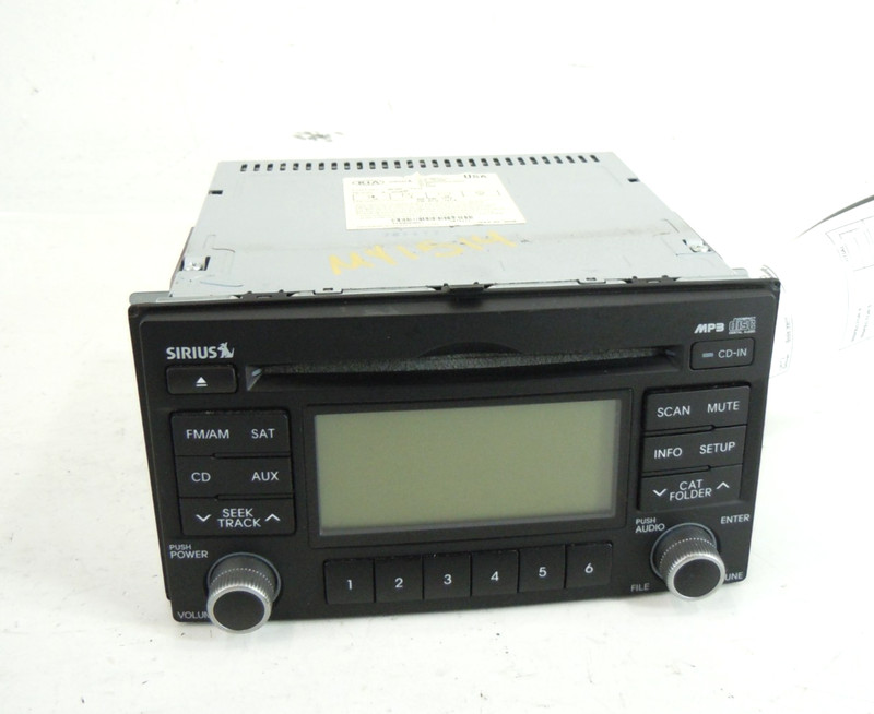 2008-2010 Kia Sportage AM FM Satellite Radio CD Disc MP3 Player Receiver OEM
