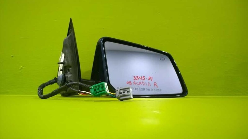 07 08 ACADIA PASSENGER RIGHT HEATED SIDE VIEW MIRROR W/SIGNAL OEM3345-31