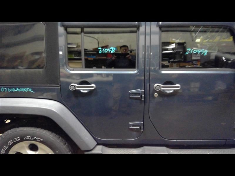 Passenger Rear Side Door Full Door Blue Fits 07-10 WRANGLER 783105