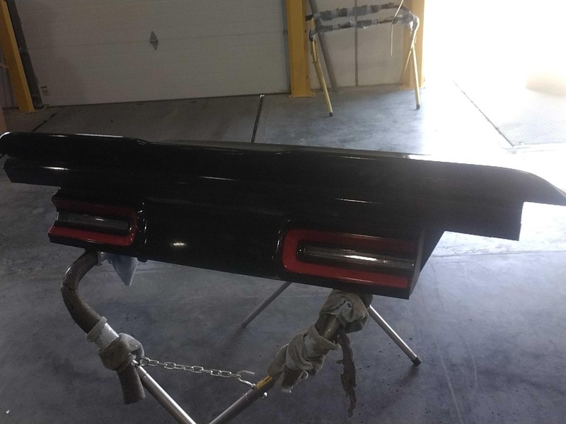 2015 Dodge Challenger Black Deck Lid OEM Used 2DR Coupe 126K Miles