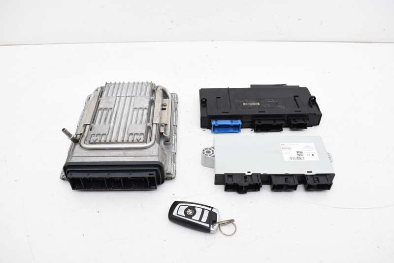 2011 BMW F01 750i AWD N63 AUTO ENGINE COMPUTER MSD85.0 DME CAS4 BCM KEY OEM KW71