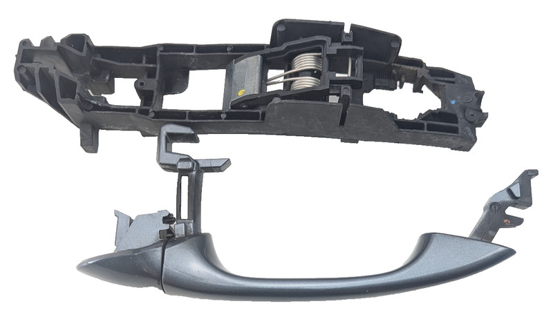 03-09 Mercedes W211 E350 Rear Left Side Exterior Door Handle Grey c368