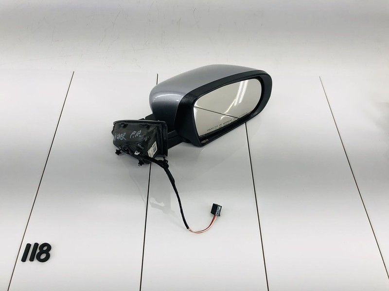 14-21 JEEP CHEROKEE RIGHT SIDE EXTERIOR VIEW MIRROR BILLET METALLIC OEM
