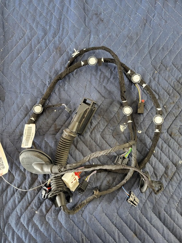 Used Oem Audi Left Driver Rear Door Wiring Harness for 2022 Q3