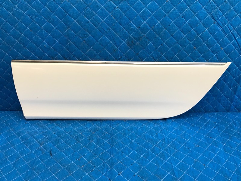 01-03 LEXUS LS430 REAR LEFT DRIVER EXTERIOR DOOR MOLDING TRIM WHITE OEM