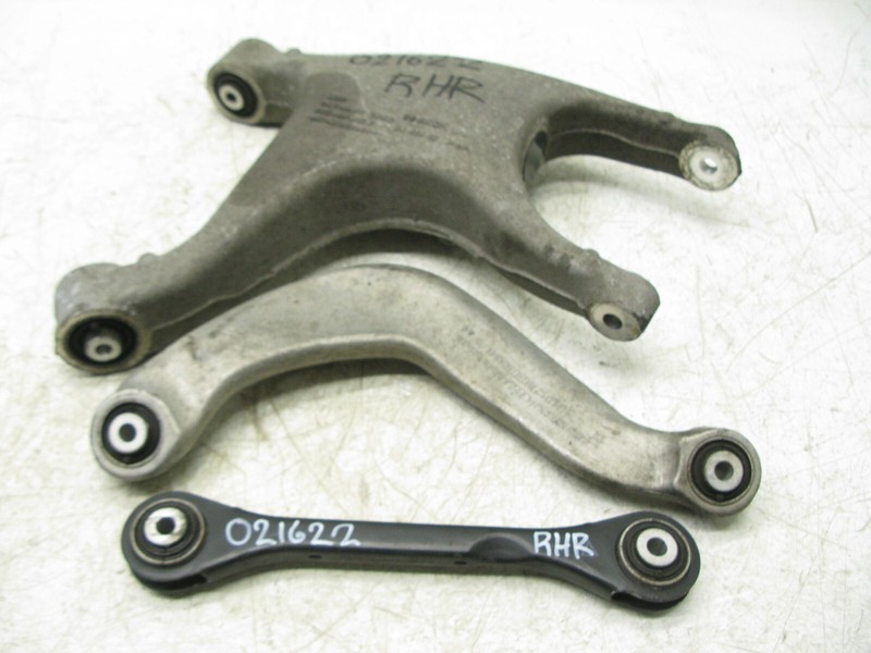 12-18 AUDI C7 A6 S6 S7 QUATTRO REAR RIGHT SUSPENSION CONTROL ARM SET OEM 021622