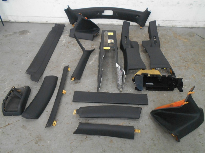 2009 05 06 07 08 Ferrari F430 Leather Interior Trim Panels #7079 D3