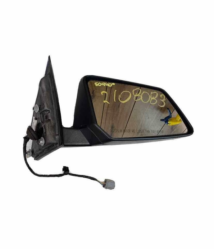 13 16 CHEVY TRAVERSE PASSANGER SIDE DOOR MIRROR ASSY OEM BLACK TEXTURED 23130954