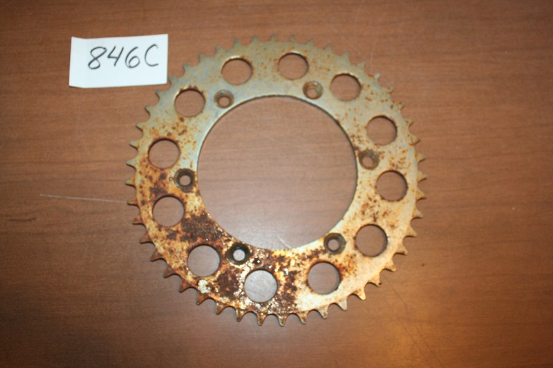 1981 Suzuki RM 125 Rear Sprocket 46 Teeth 81