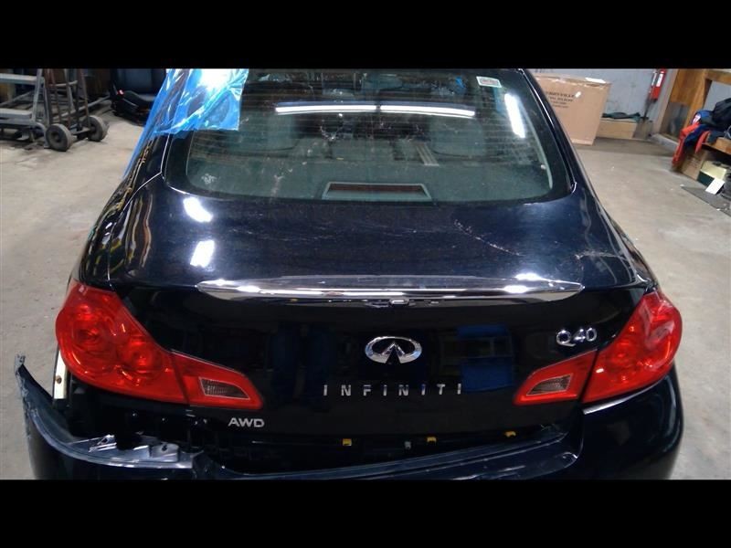 Trunk Decklid Black Paint Code KH3 4 Door Sedan Fits 15 INFINITI Q40 801637