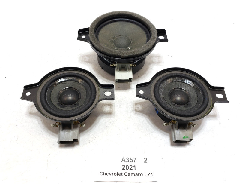 ✅ 16-24 OEM Chevrolet Camaro ZL1 Dash Left Right Center Sound Speaker Bose SET