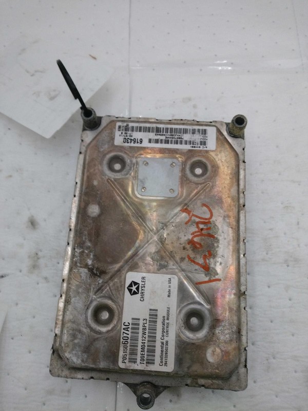 2012 Jeep Compass Engine Control Module ECM 05150607AC OEM Used 130K Miles