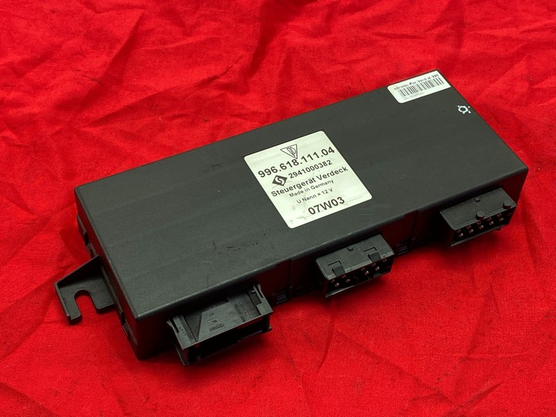 99-05 Porsche Carrera 911 996 Convertible Roof Top Control Module Unit 88K OEM ✅