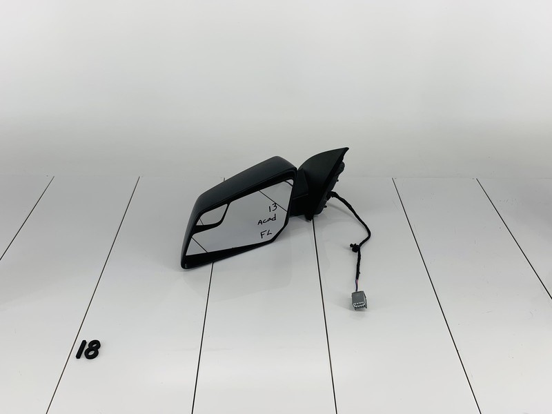 2013 GMC ACADIA FRONT LEFT DRIVER SIDE DOOR EXTERIOR REAR VIEW MIRROR OEM