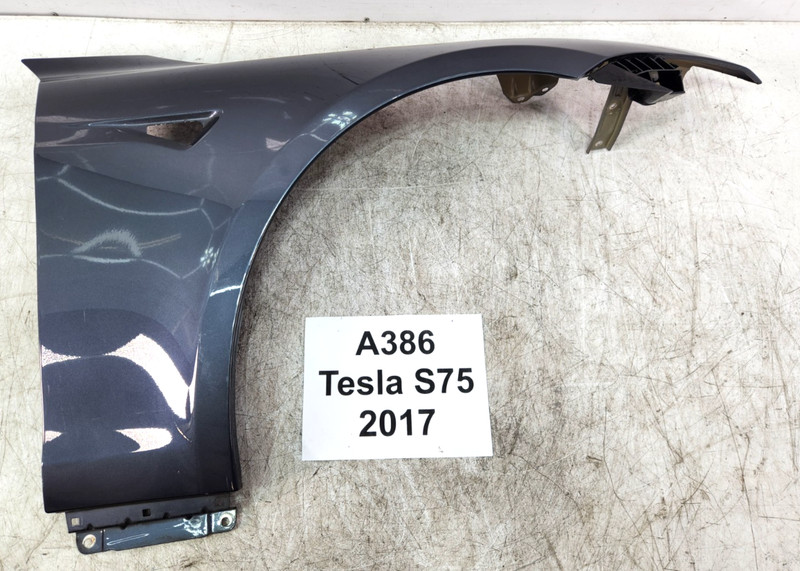 ✅ 12-20 OEM Tesla Model S Front Right Passenger Side Fender Panel Gray PMNG 41k