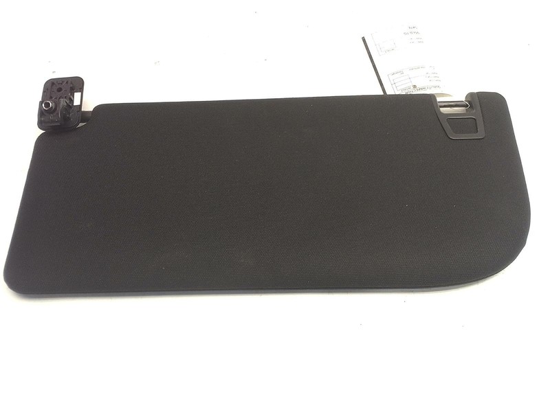 2021 FORD F150 F-150 OVERHEAD LEFT DRIVER SIDE SUN VISOR SHADE BLACK CLOTH OEM