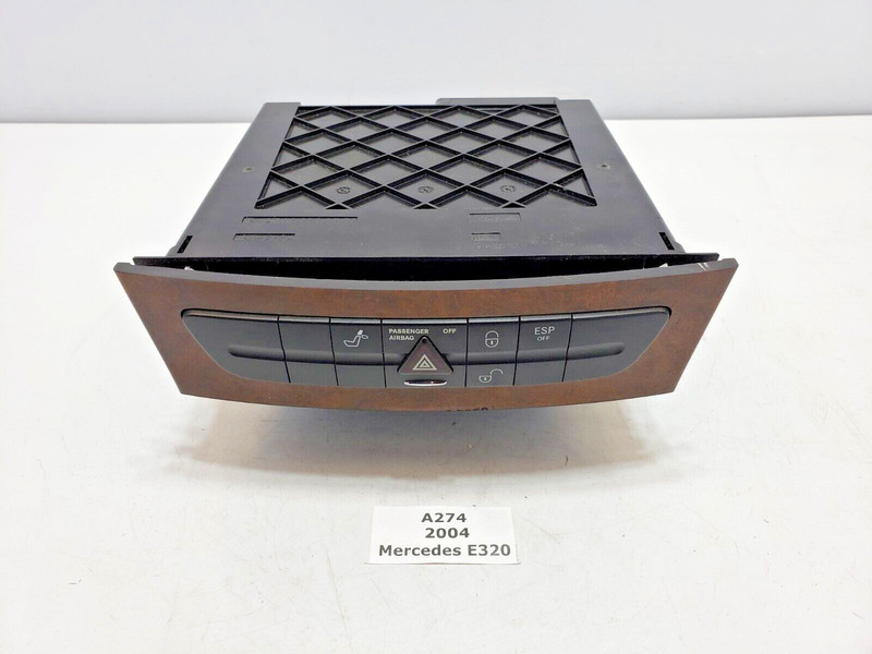 ✅ 03-06 OEM Mercedes W211 E320 E500 Center Console Control Switch