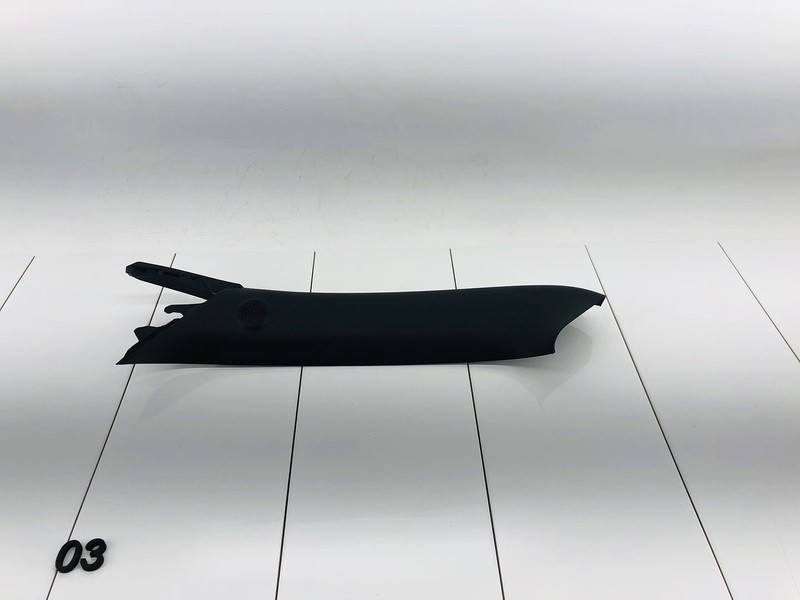17-19 FIAT 124 SPIDER LEFT DRIVER SIDE WINDSHIELD A PILLAR TRIM W/ TWEETER OEM