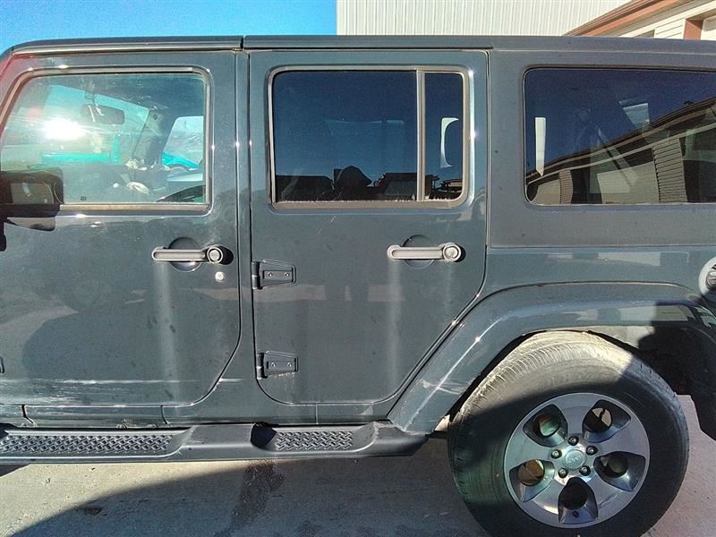Driver Rear Side Door Full Door VIN W 6th Digit Fits 11-18 WRANGLER 3191689