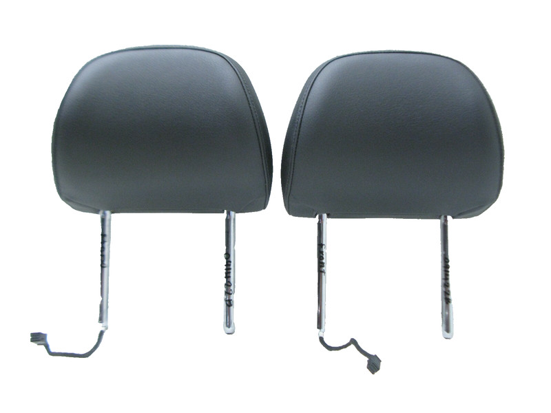 08-17 AUDI 8T A5 COUPE FRONT RIGHT AND LEFT HEAD REST HEADREST SET 091422B