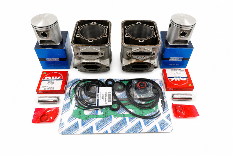 REMAN 1998-2005 Sea-Doo 787/800 RFI OEM Cylinder Top End Kit (1mm over STD)