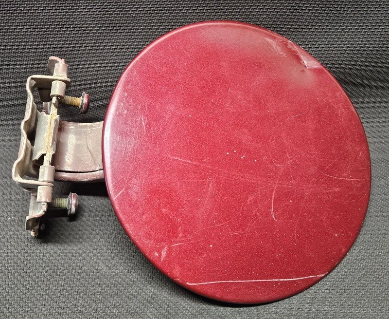1988-2000 Chevy GMC Cadillac Fuel Filler Door Lid - 51U Toreador Red, Grade C