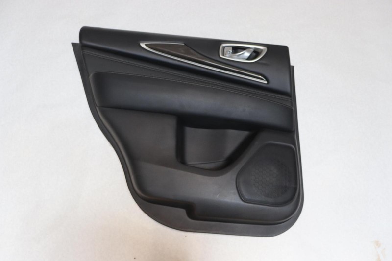 2016-2020 INFINITI QX60 REAR LEFT SIDE DOOR PANEL TRIM COVER BLACK OEM