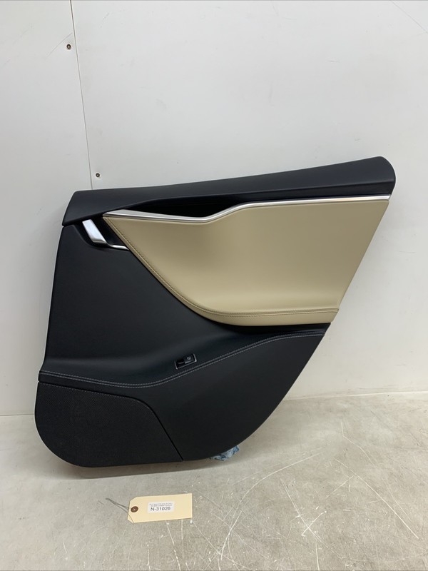 2012-2019 Tesla Model S Rear Passenger Side Door Panel Trim Right OEM 31026 C1