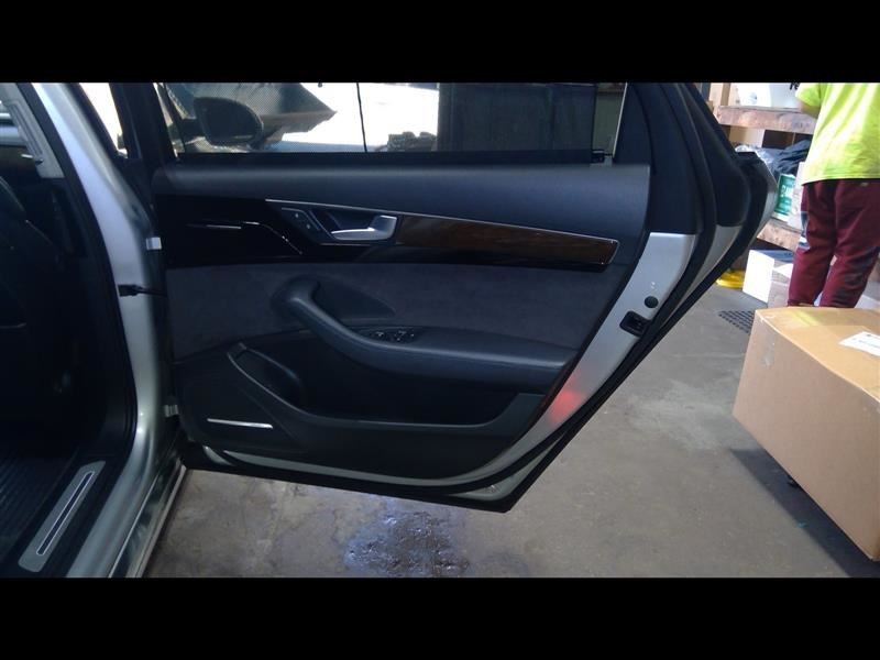 2013 A8 AUDI Passenger Right Rear Door Trim Panel Rear 1209886