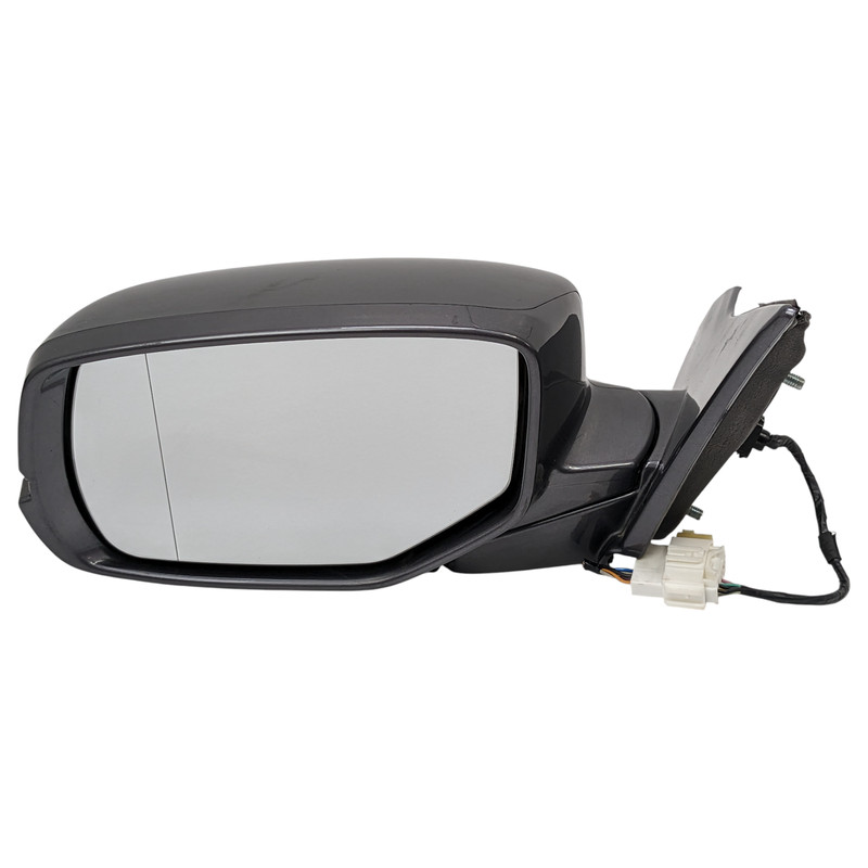 2013-2017 Honda Accord Driver Left Side View Power Door Heated Mirror Gray OEM