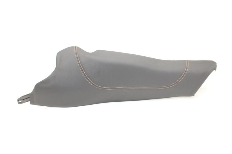 17-20 F-PACE Black Leather Driver Left Rear Seat Bolster