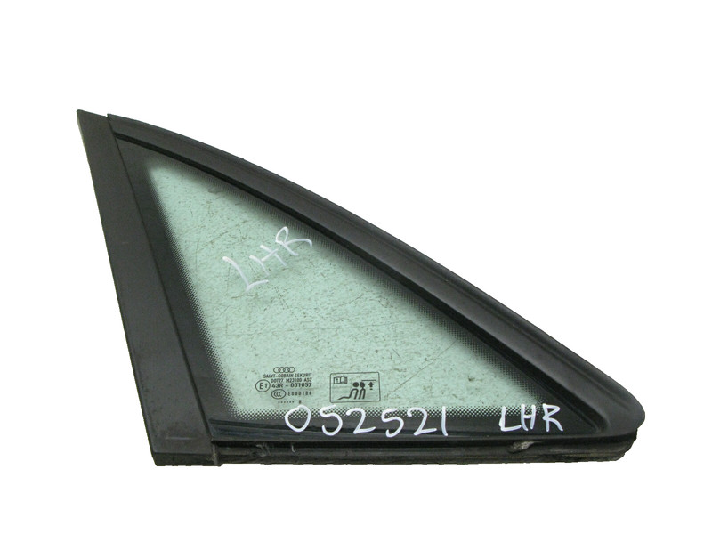 04-08 AUDI B7 A4 SEDAN REAR GLASS WINDOW QUARTER DRIVER LEFT REAR OEM 052521
