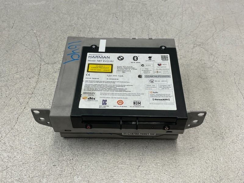 17 18 19 BMW G30 540i 530i Radio Audio CD Player Head Unit Receiver 1649 OEM