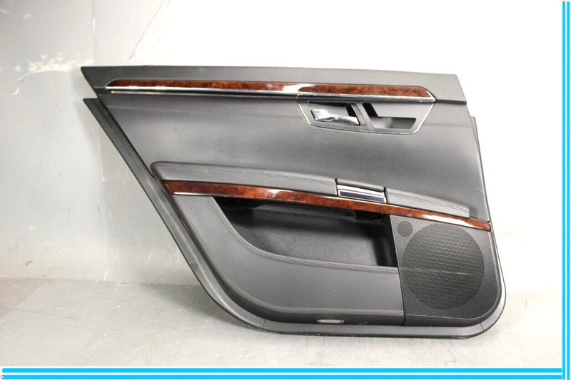 07-09 Mercedes W221 S600 S450 S63 Rear Left Driver Side Interior Door Panel OEM